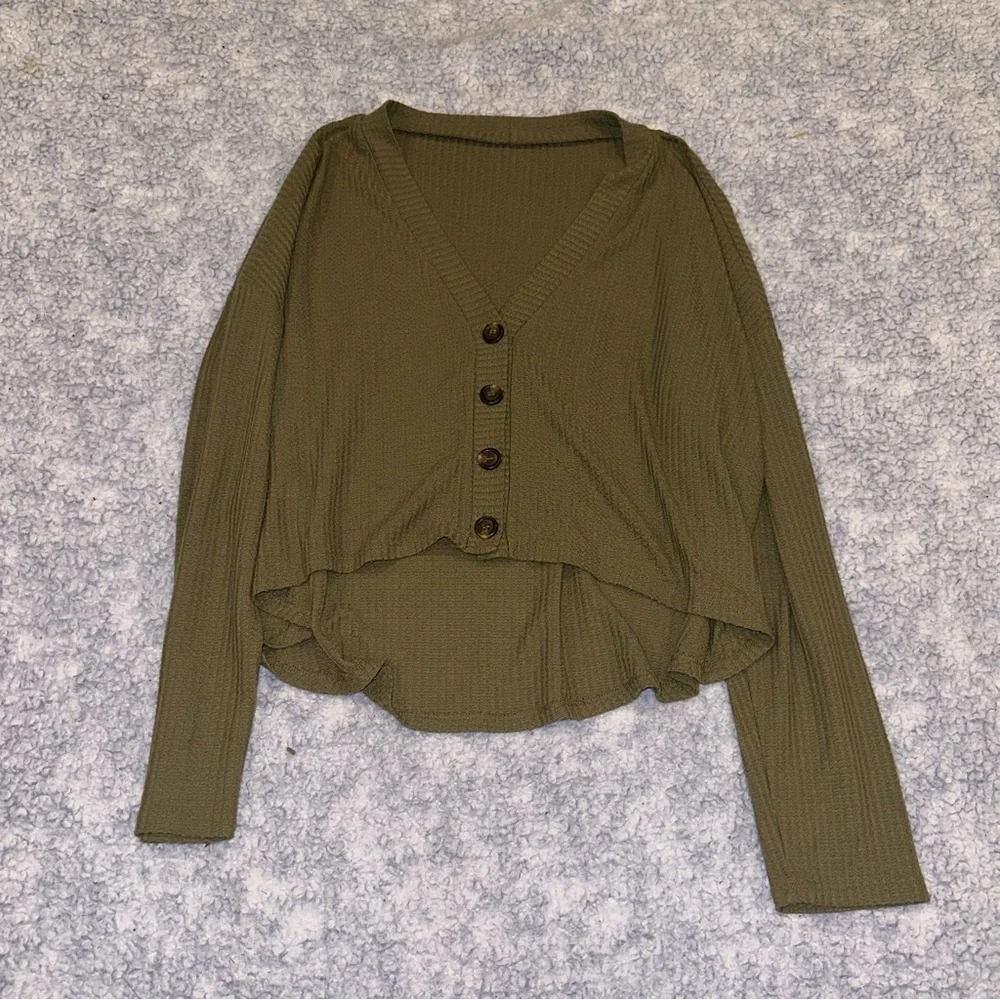 Forever 21 Oversized Waffle Cardigan Size M - Picture 1 of 6
